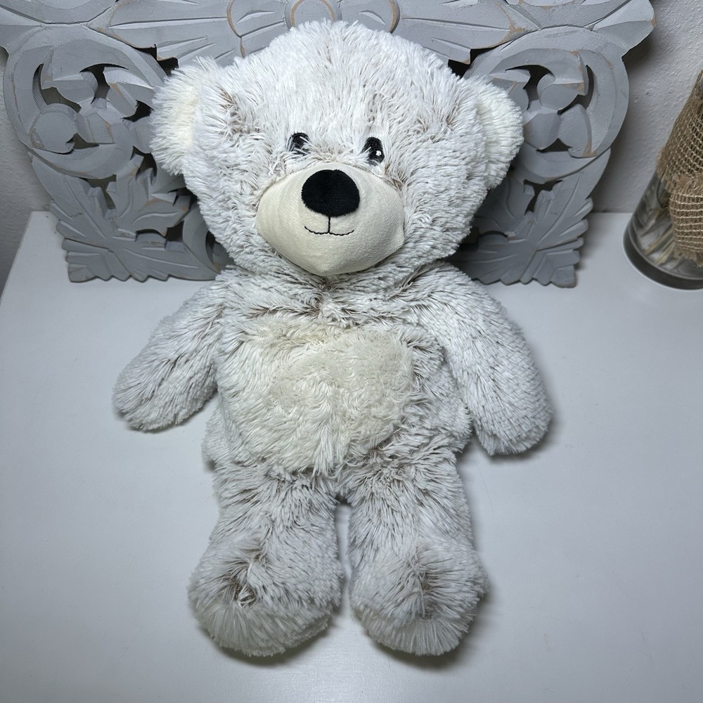 WARMIES  Marshmallow Brown Bear Plush 13" Weighted